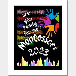 Are you ready for me Montessori 2023 Posters and Art